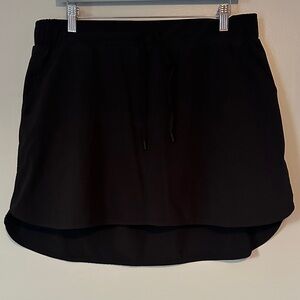 All in Motion Black Layered Skort, XL